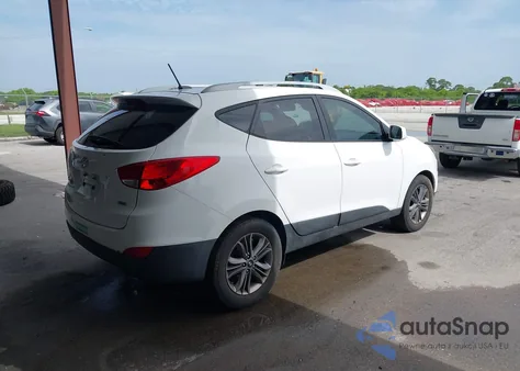 2015 Hyundai Tucson Se из США, поврежденный, VIN KM8JUCAG6FU104463